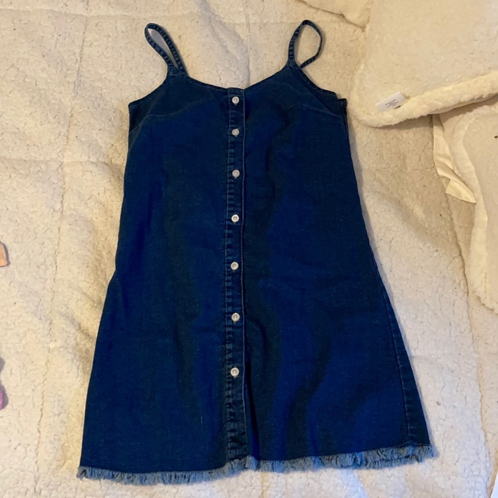 denim dress